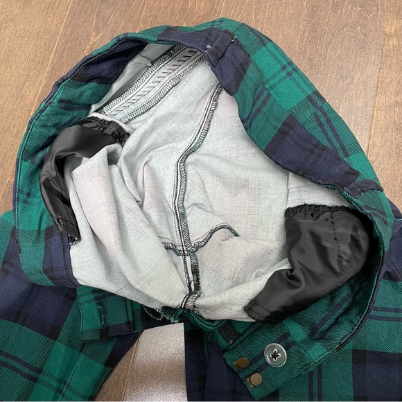 Old Navy Pixie Green/Blue Plaid/Tartan Pants - Picture 3 of 12